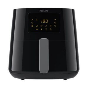 PHILIPS HD9270/70 Digital Air Fryer – 6.2L Extra Large Capacity with Rapid Air Technology & Touch Control (2000W, Black)