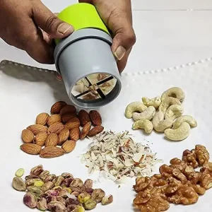 Dry Fruit Cutter & Slicer with Sharp Stainless Steel Blades
