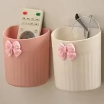 Plastic Toothbrush Holder & Bathroom Organizer