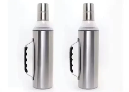 Stainless Steel Cooking Oil Dispenser (Pack of 2)