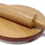 Traditional Wooden Chakla Belan Set