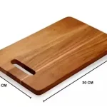 Wood Chopping Board with Integrated Handle